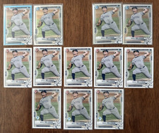 Yankees 2021 Bowman Rookie - BROCK SELVIDGE - 1st, Blue #'d, Refractor - 12 card
