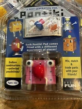 Pontiki Pink Square Figure Next Generation pod Rare Game Toy In Box #1012