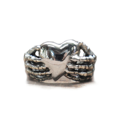 Claddagh Ring unisex sterling silver 925 irish biker viking boho