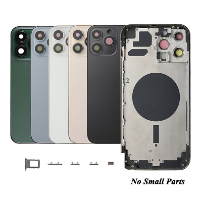 Glass Back Housing Replacement Rear Battery Cover For Apple iPhone 13 Pro Max