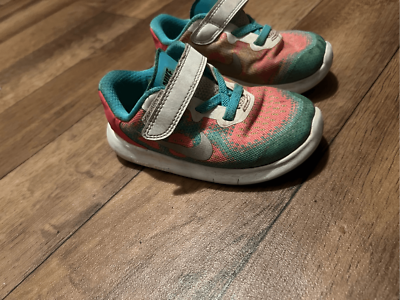 ⭐️ Nike Free Rn multi-Colored Toddler Tennis Shoes Size 8C | eBay