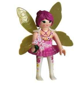 Playmobil Pink Girl Figures 5597 Series 8 Butterfly Fairy Figure