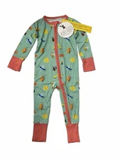 Kiki + Lulu Infant Pajamas Bamboo Insect Bugs One Piece 6-12 mo. or 18-24 mo.
