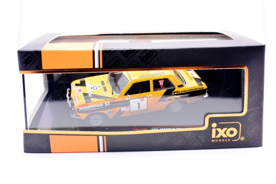 Modellino auto scala 1:43 Opel Ascona A modellismo statico Rally collezione - Immagine 2 di 4