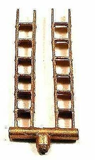 Cal Scale 598 HO Scale Engine Ladders -- 1 Pair