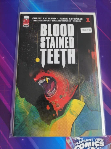 BLOOD STAINED TEETH #1 HIGH GRADE IMAGE COMIC BOOK CM82-96
