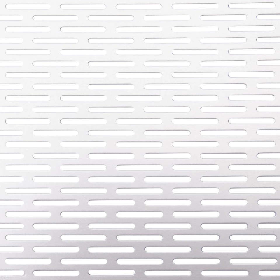 Alberts Lochblech Blechstreifen Blechzuschnitt Aluminium 200x1000x0,8mm eloxiert