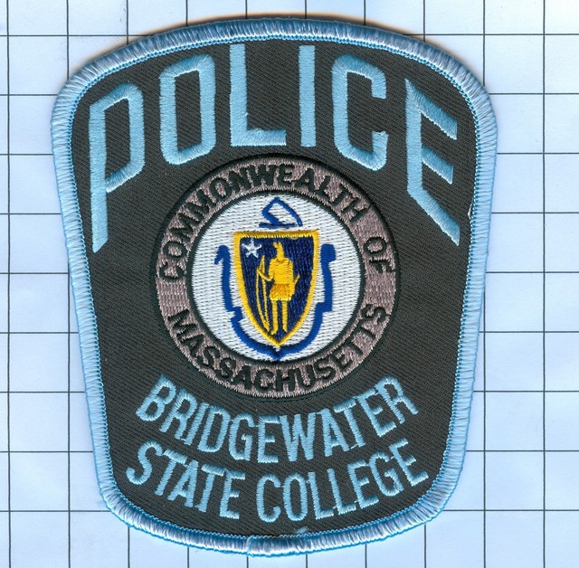 Police Patch Massachusetts Bridgewater State College eBay