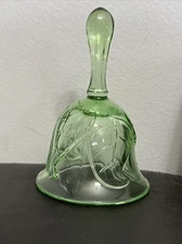 VTG Viking Glass Spring Green Bell Cabbage Leaf New Martinsville