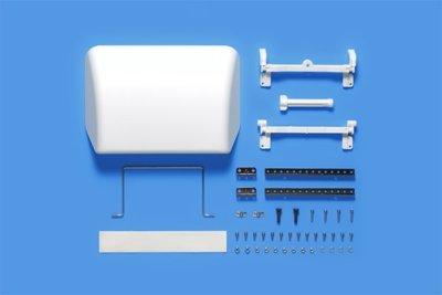 Tamiya 56546 1/14 RC Tractor Truck Roof Spoiler Parts Realistic White Edition