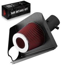 Cold Air Intake Kit For 2007-2012 Nissan Altima 3.5l W Heat Shield Red Filter Cold Air Intake Kit For 2007-2012 Nissan Altima 3.5l W Heat Shield Red Filter