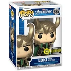 Funko POP! Avengers LOKI WITH SCEPTER #985 EXCLUSIVE GITD Marvel +Protector NM