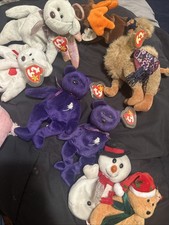 Ty Beanie Baby - PRINCESS Diana Bear 1997 RARE & RETIRED With Tag Protector