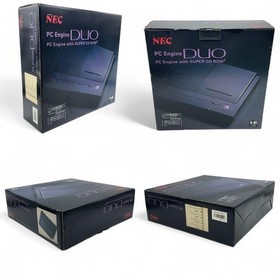NEC PC Engine DUO PI-TG8 Console Japan BOX Instruction Tested Working Mint