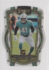 2022 Panini Select Club Level White Prizm Die-Cut 25/49 Channing Tindall 1gt6