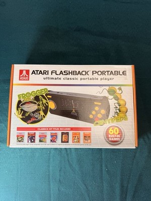 Atari Flashback Portable Console 60 Games Built-In Tested Complete Box