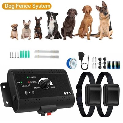 Electric dog fence system Pet sound safety housing waterproof collar receiver