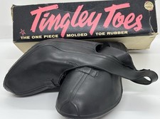 Vtg Tingley Toes High Heel Shoe Covers Small 3.5-6.5 Rubber Movie Prop Box