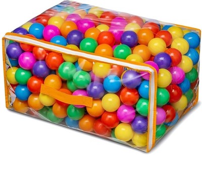 Vanland Ball Pit Balls BPA Free Crush Proof Plastic w/ Storage Bag Kids