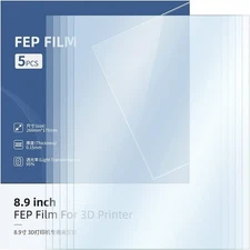 5PCS FEP Film for ANYCUBIC Photon Mono X/X2/M3 Plus 3D Printer