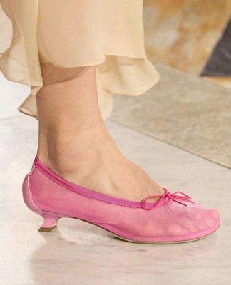 Simone Rocha mesh ballet flat