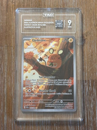 Dedenne graded TAG 9 for sale on eBay