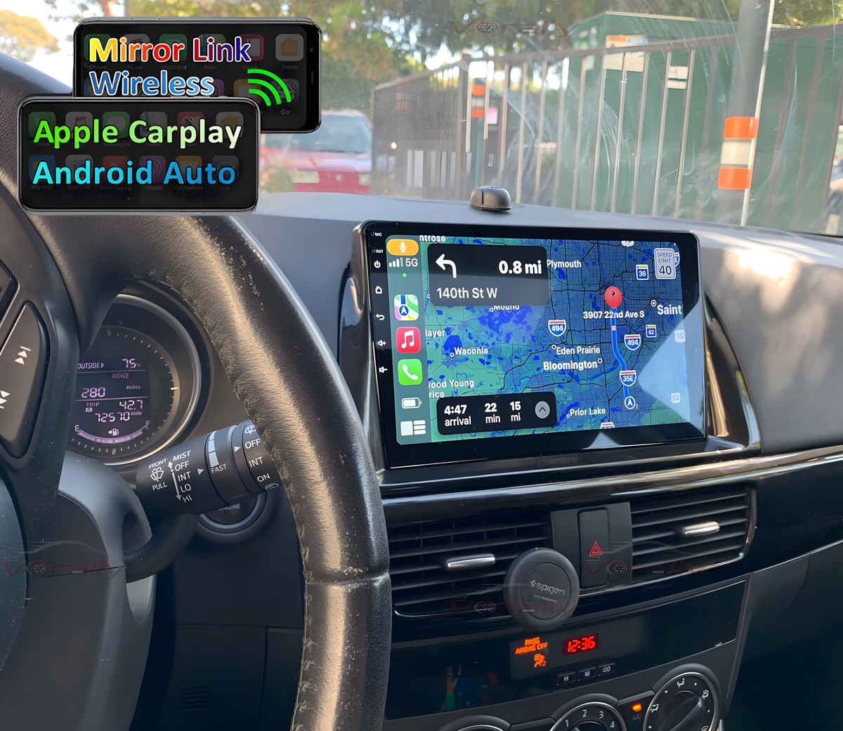 For 2013-2016 Mazda CX-5 Wifi Carplay Android 13.0 Stereo Radio