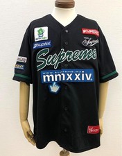 Supreme Chosen One Baseball Jersey button color Black size L sports fashion