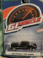 Greenlight 1/64 Muscle 1968 Chevrolet COPO Camaro Black Last One 