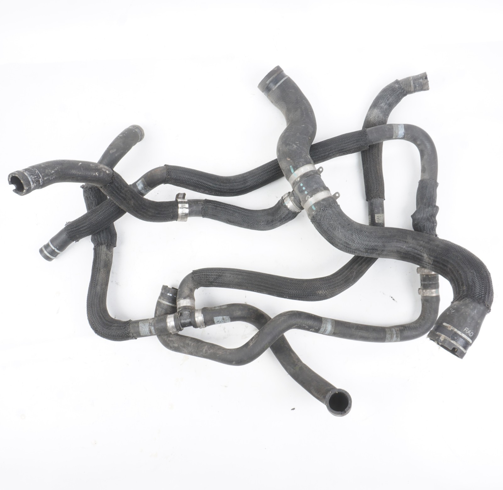 2014-2024 Maserati Ghibli 3.0L Radiator Water Coolant Hose Tube Pipe Set OEM