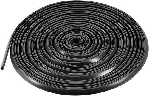 Edge Trim U Seal Extrusion, Silicone Black U Channel Edge Protector Sheet Fits 0
