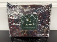 Vintage Ralph Lauren Socialite Paisley Bohemian Comforter / Duvet Cover QUEEN