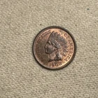 1908 INDIAN HEAD CENT - BU UNC - With A TOUCH OF MINT LUSTER! QA318