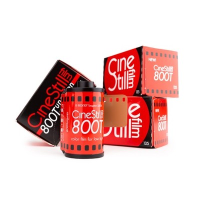 3x Cinestillfilm 800 Tungsten 135-36 Kleinbildfilm 35mm Color Farbfilm ISO 800