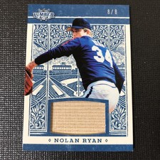 NOLAN RYAN 2025 Leaf Lumber Game-Used BAT 8/8【A02】