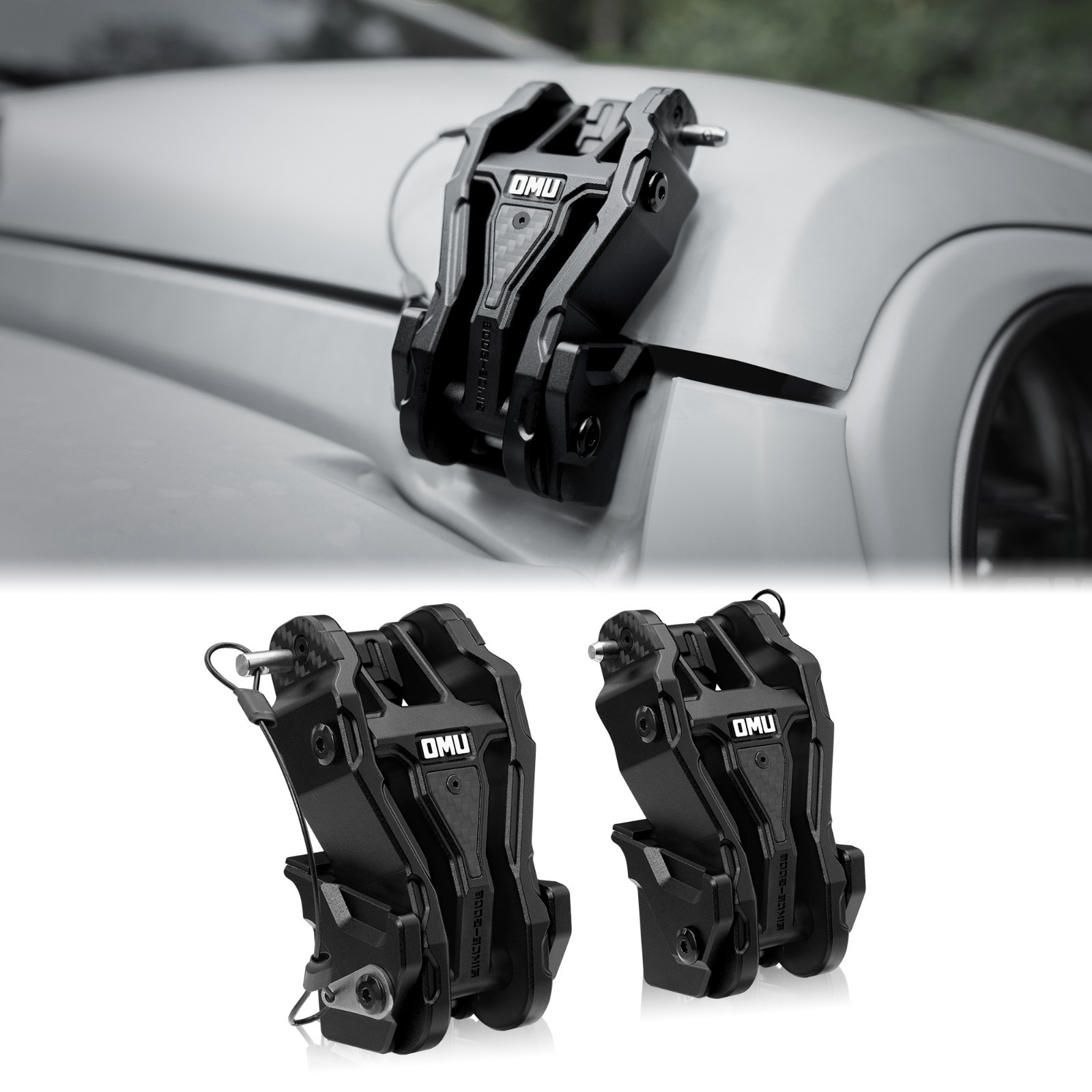 Replacement Hood Vented Heat Dispersion for 2007-2017 Jeep Wrangler JK JKU Hood