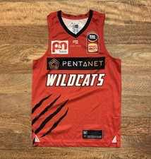 Perth Wildcats Official NBL Home Jersey First Ever Mens Size XS