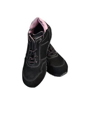 Cofra Ali S3 SRC Sicherheitsschuhe Halbschuhe Schwarz Rosa 38