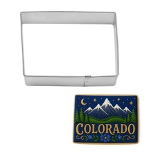 Colorado State 3.5'' Cookie Cutter Metal College Football Birthday Party Graduat
