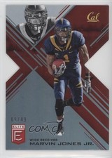 2017 Panini Elite Draft Picks Status Red Die-Cut 9/49 Marvin Jones Jr #72 0b2