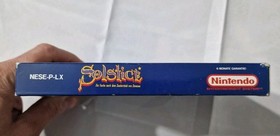 Nintendo NES Isometric Action Adventure SOLSTICE HeroQuest Landstalker Cadaver