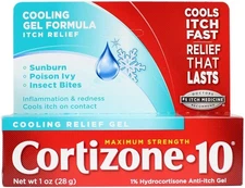 Cortizone-10 Cooling Relief Anti-Itch Gel 1 oz (Pack of 5)