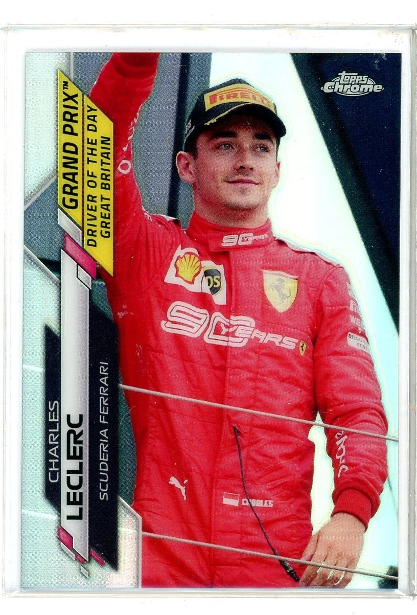 2020 Topps Chrome Formula 1 #163 Charles LeClerc Refractor 1st Year KD)