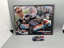 2002 SIGNED Auto NASCAR 93 Amoco Dave Blaney with 1:64 Diecast