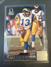 2000 Pacific Omega Kurt Warner #117 St. Louis Rams HOF Mint