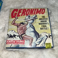 Vintage Castle Films Geronimo 3 Inch Reel Super 8MM