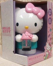 Hello Kitty Sanrio Boba Tea Figure, Watch Me Sip My Boba Hello Kitty , Animated