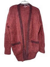 Barefoot Dreams Cozychic Canyon Oversized Stretchy Cardigan Sweater Size Small