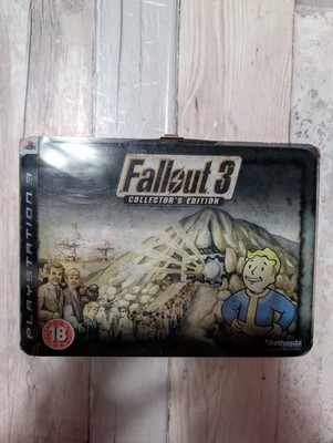 Fallout 3 Collectors Edition PS3 Complete Vault-Tec Bobblehead All Collectables