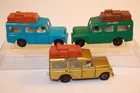 Three (3) Vintage 1960's-1970's Matchbox / Lesney Land Rover Safari #12 SUVs
